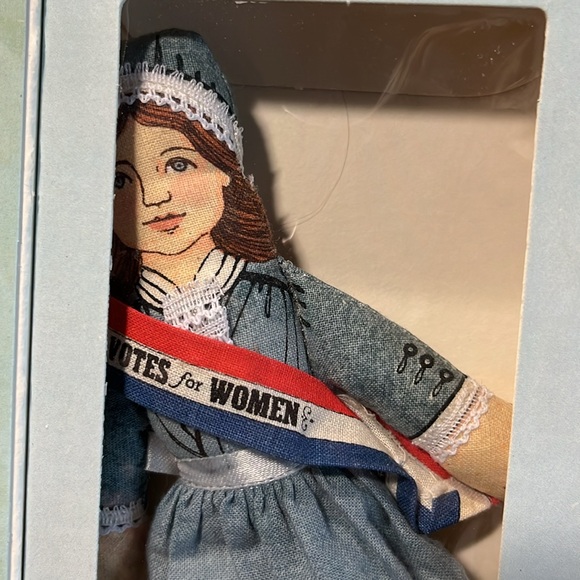 NWT Susan B Anthony Collectible Doll Soft Toy Hallmark Famous American 1979 - Picture 10 of 11